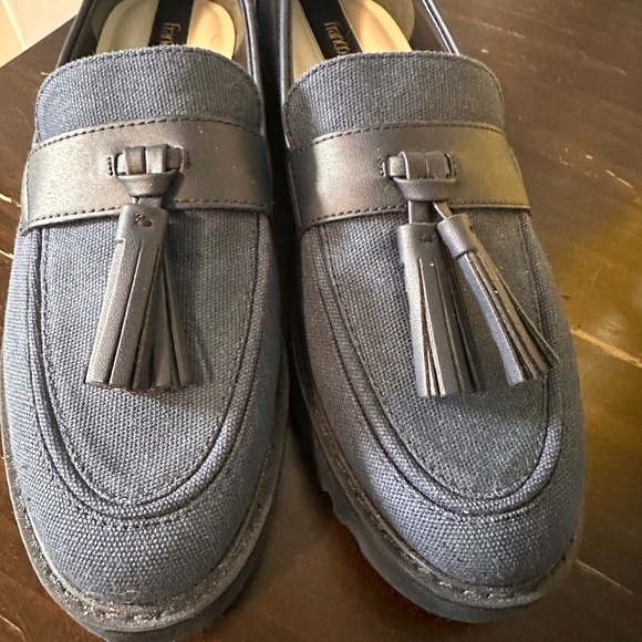 Franco Sarto Men's Blue Loafers - Picture 2 of 9